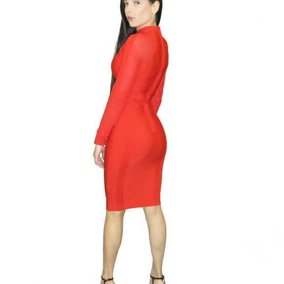 Mervele Midi Bodycon Dress - Picture 2 of 2